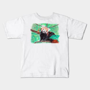 Red Panda Kids T-Shirt